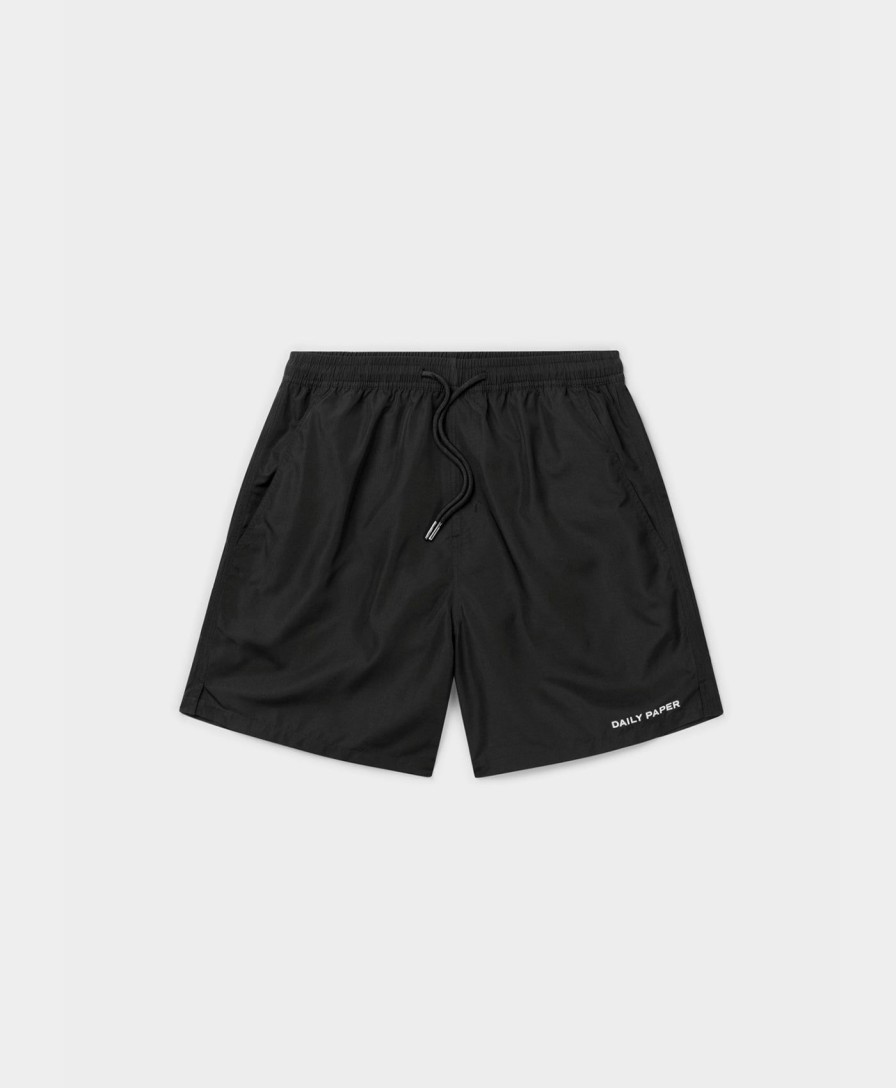 Daily Paper Swimwear | Black Etype Swim Shorts