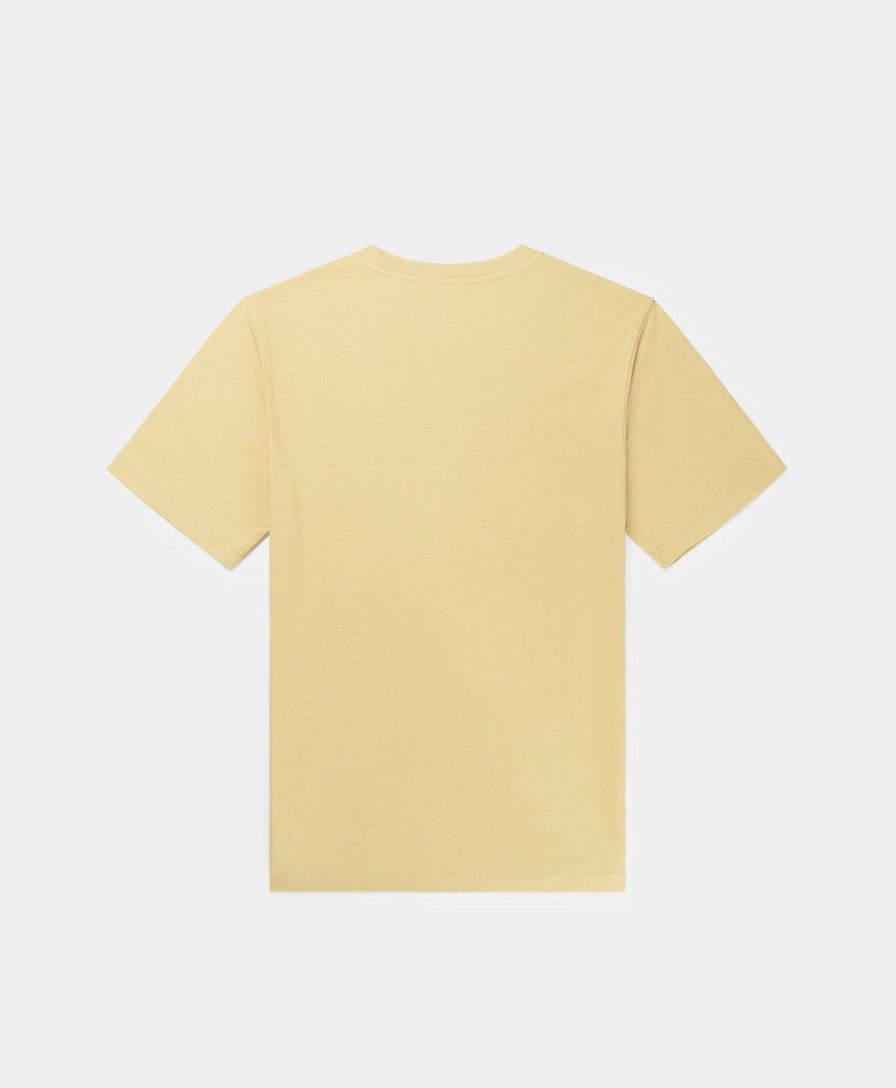 Daily Paper T-Shirts | Taos Beige Logotype T-Shirt