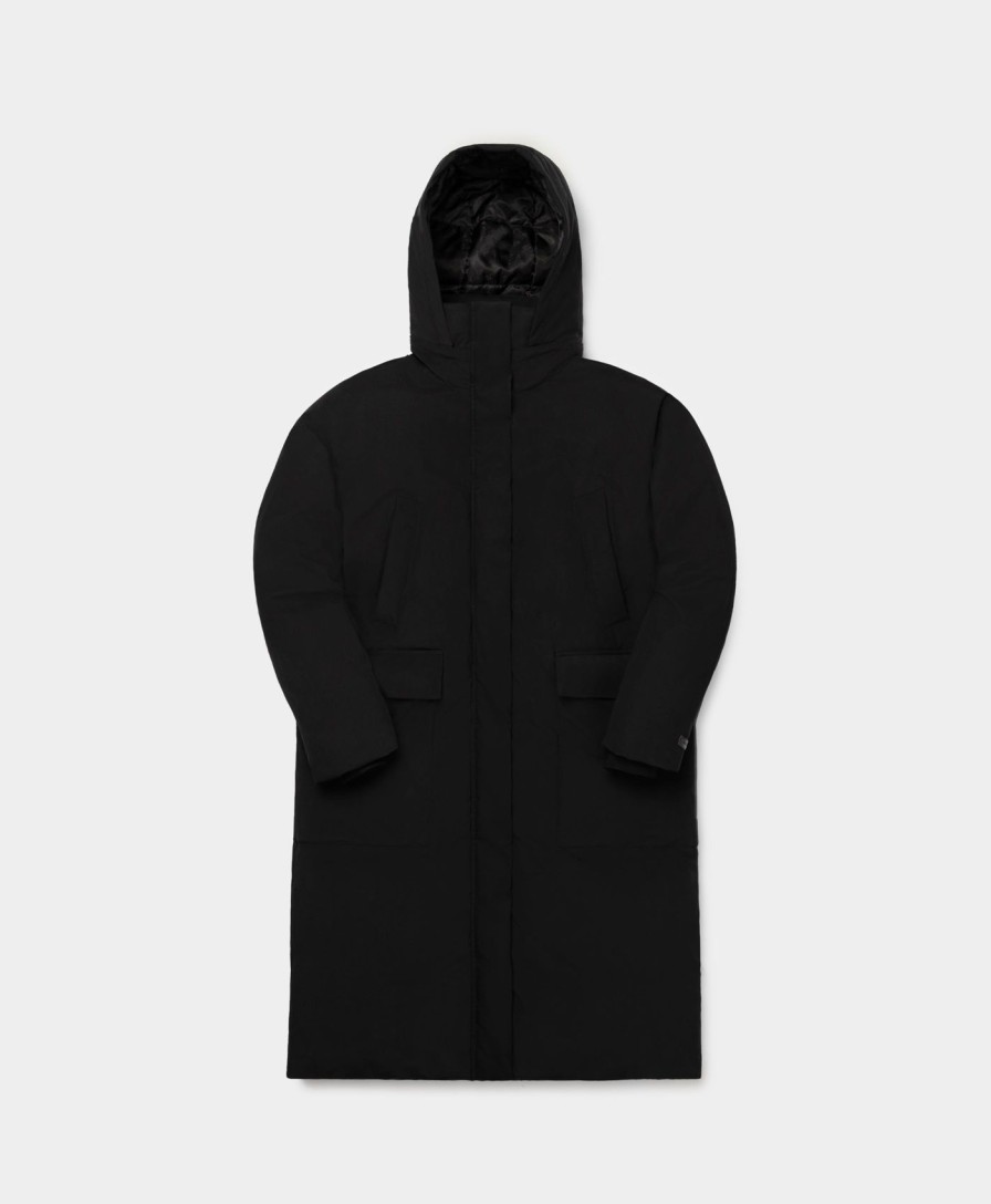 Daily Paper Jackets | Black Rowa Puffer Coat