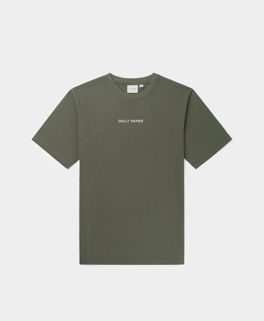 Daily Paper T-Shirts | Chimera Green Logotype T-Shirt