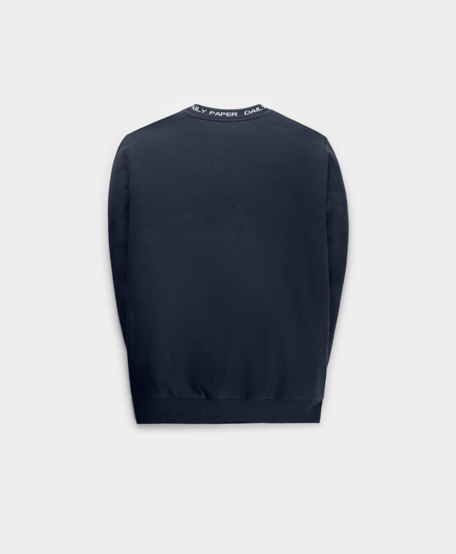 Daily Paper Hoodies & Sweaters | Deep Navy Erib Sweater