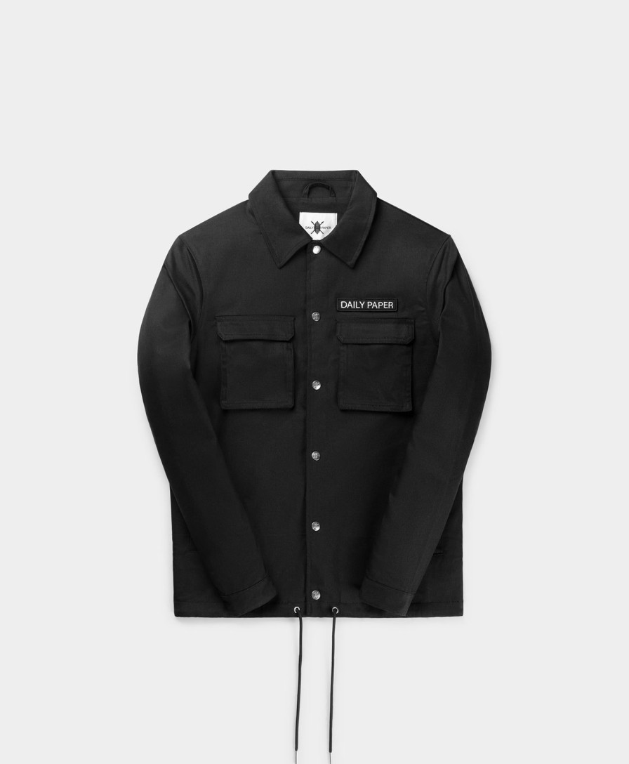 Daily Paper Jackets | Cargo Coach Jacket Black