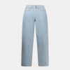 Daily Paper Pants | Mid Blue Amba Monogram Relaxed Jeans