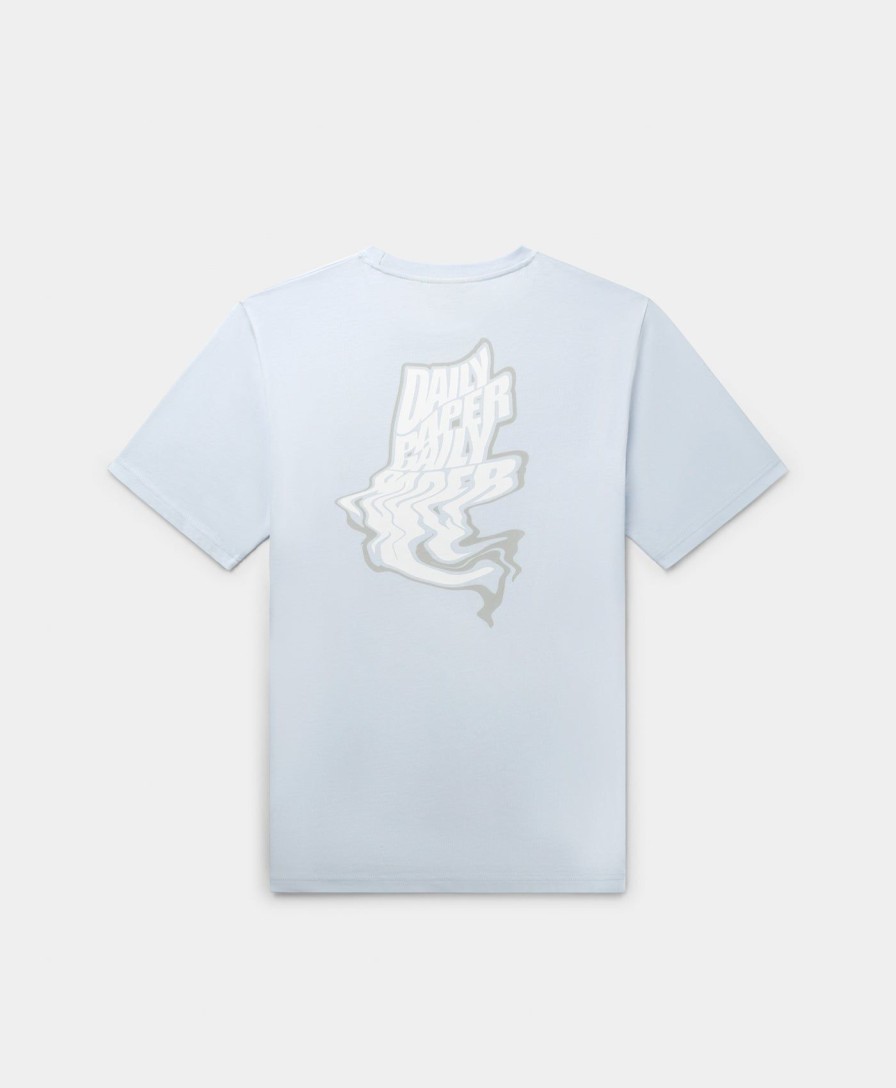 Daily Paper T-Shirts | Halogen Blue Reflection T-Shirt