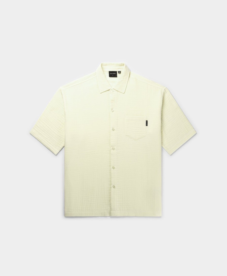 Daily Paper Shirts | Icing Yellow Enzi Seersucker Shirt