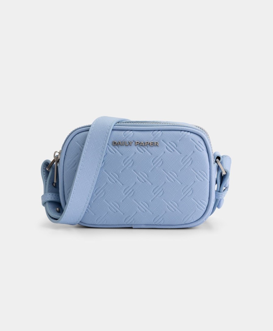 Daily Paper Bags | Baby Blue May Monogram Bag