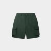 Daily Paper Shorts | Pine Green Benji Monogram Cargo Shorts