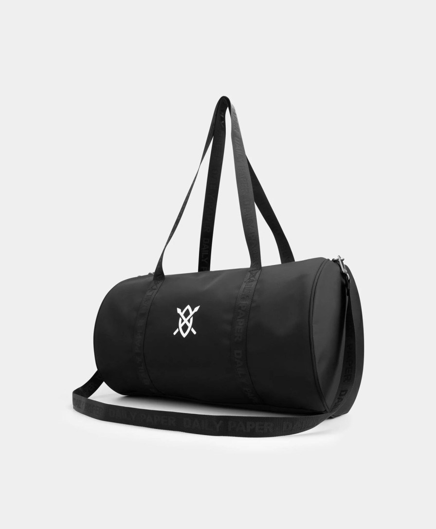 Daily Paper Bags | Black Eduffel Bag