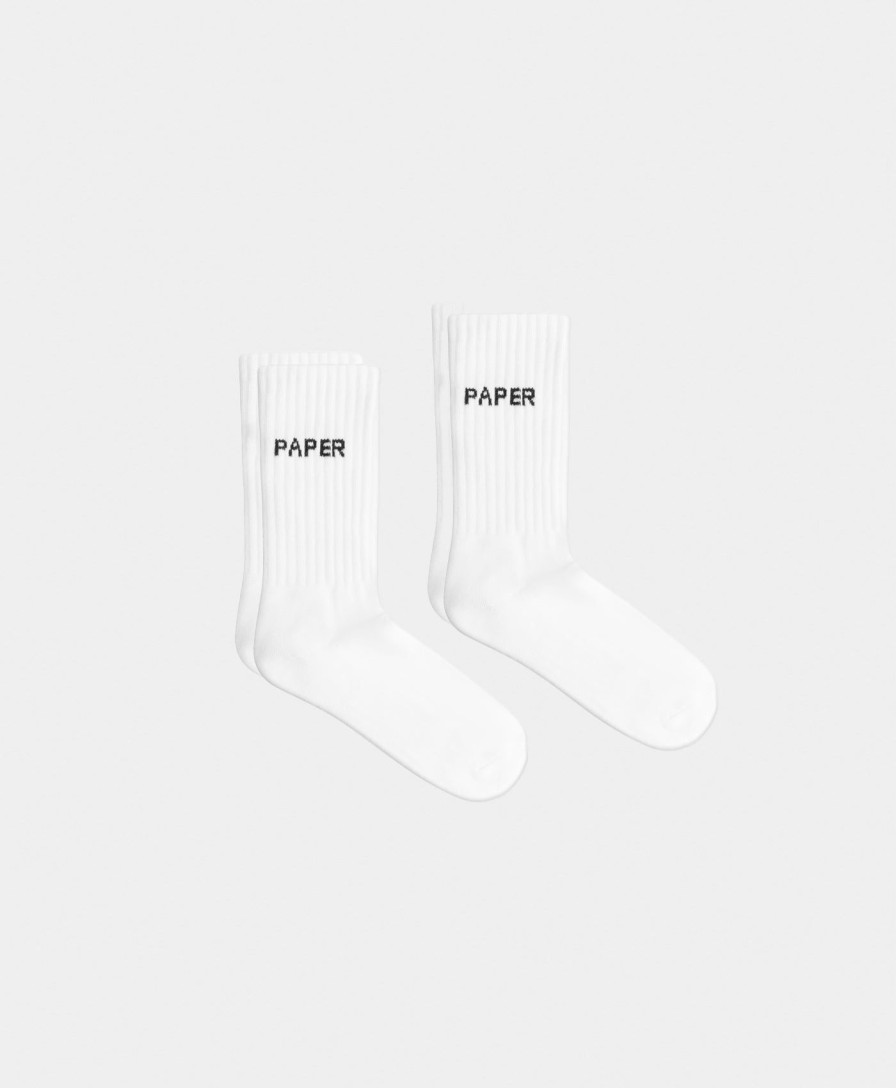 Daily Paper Socks | White Etype Sock 2-Pack