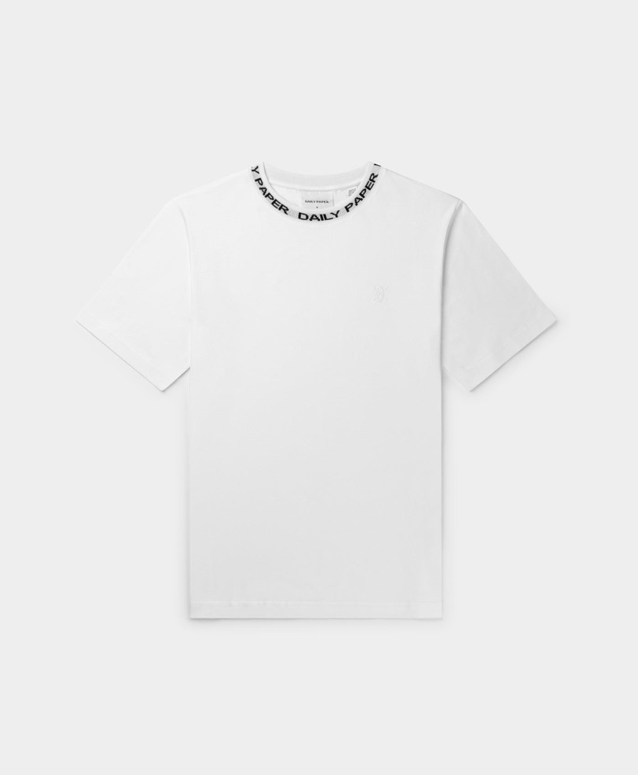 Daily Paper T-Shirts | White Erib T-Shirt