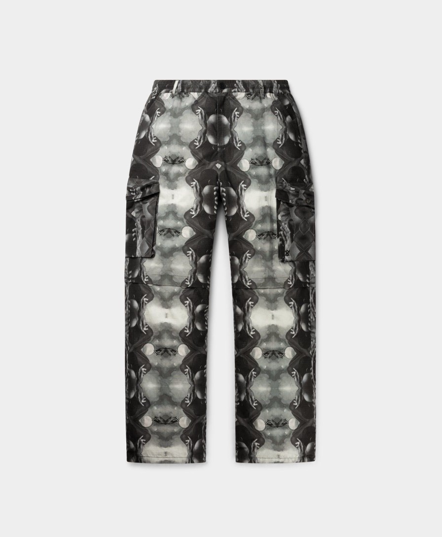 Daily Paper Pants | Black Source Landscape Track Pants