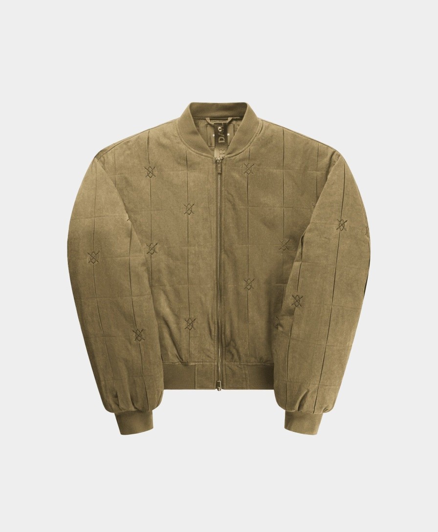 Daily Paper Jackets | Dark Beige Rasal Bomber Jacket