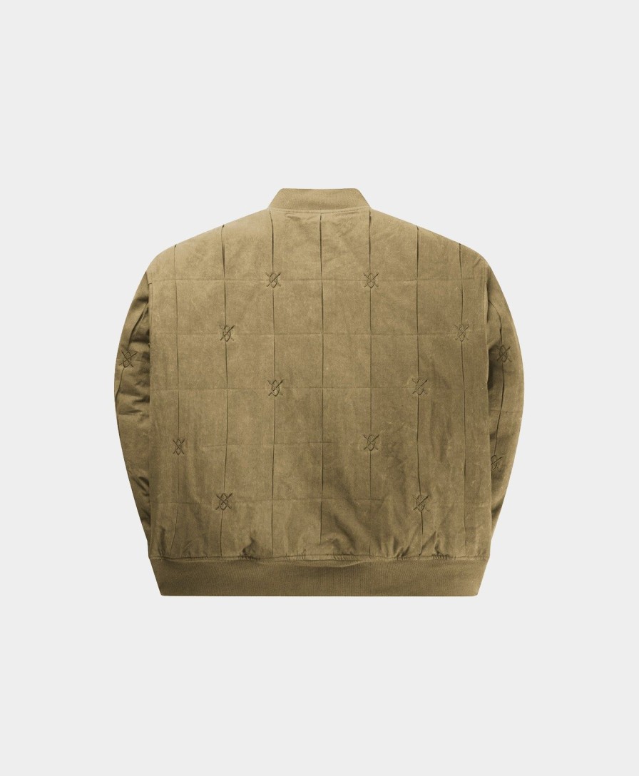 Daily Paper Jackets | Dark Beige Rasal Bomber Jacket