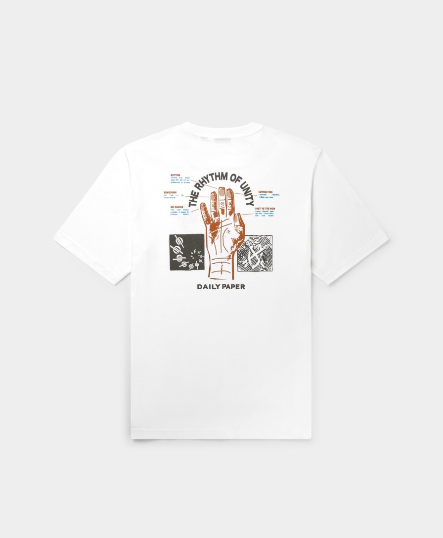 Daily Paper T-Shirts | White Identity T-Shirt