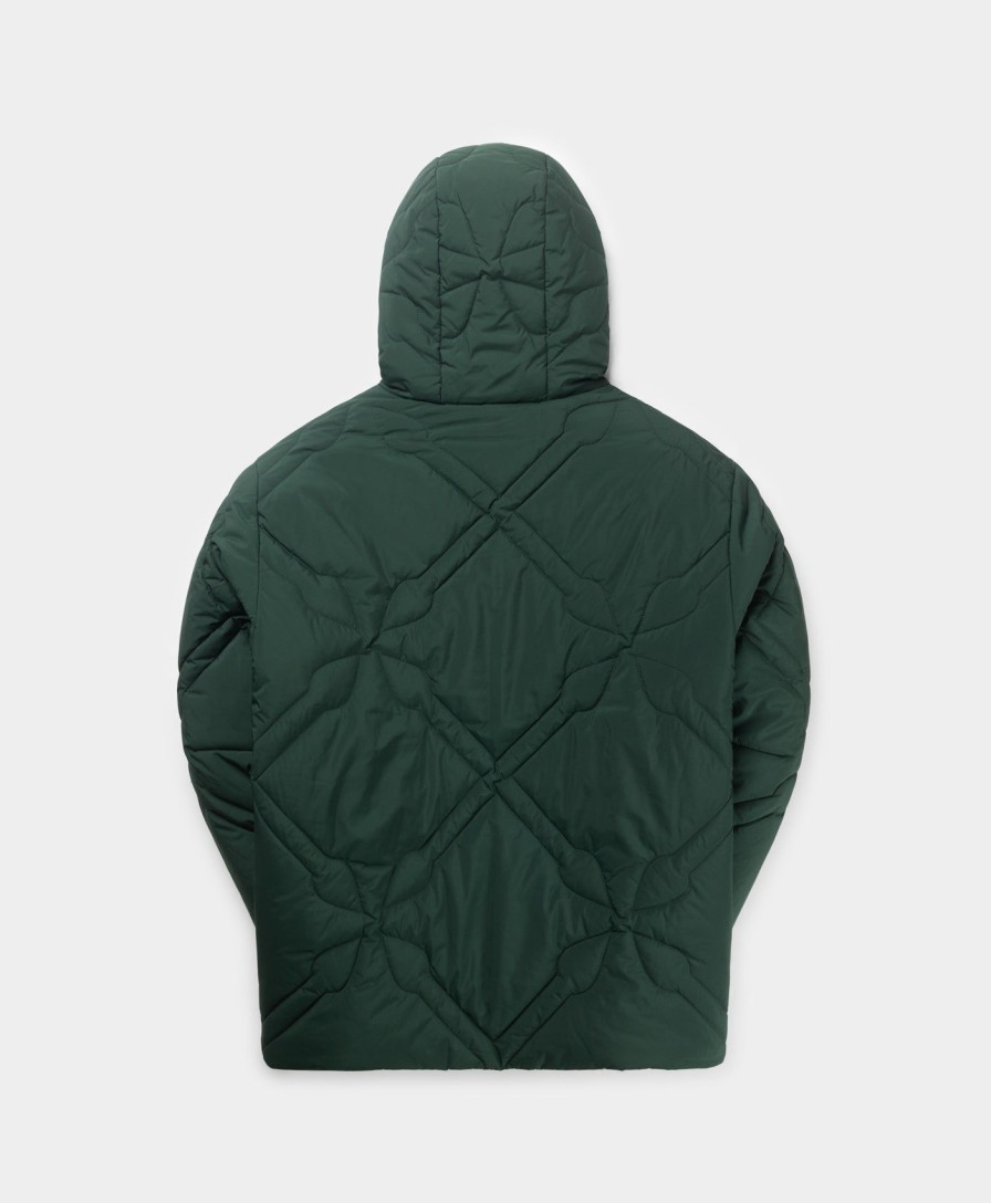 Daily Paper Jackets | Pine Green Spear Padded Jacket