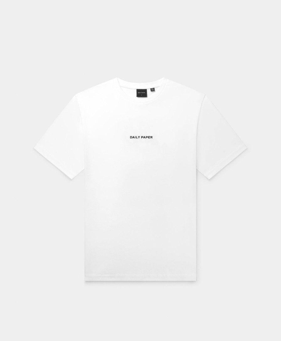 Daily Paper T-Shirts | White Shield Crowd T-Shirt