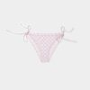 Daily Paper Swimwear | Ice Pink Reya Monogram Bikini Bottom