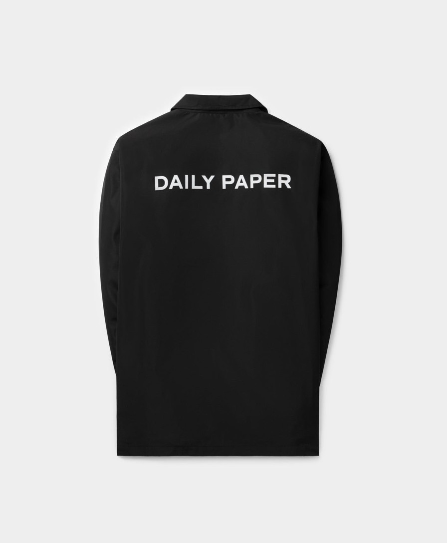 Daily Paper Jackets | Black Eze Jacket