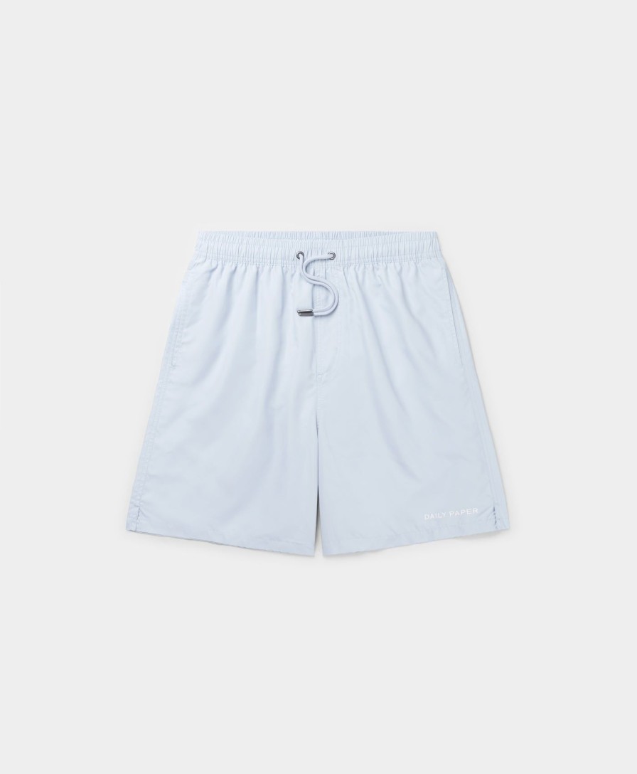 Daily Paper Swimwear | Halogen Blue Logotype Swimshorts