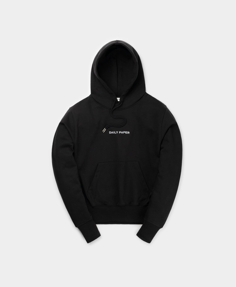 Daily Paper Hoodies & Sweaters | Black Evvie Type Hoody