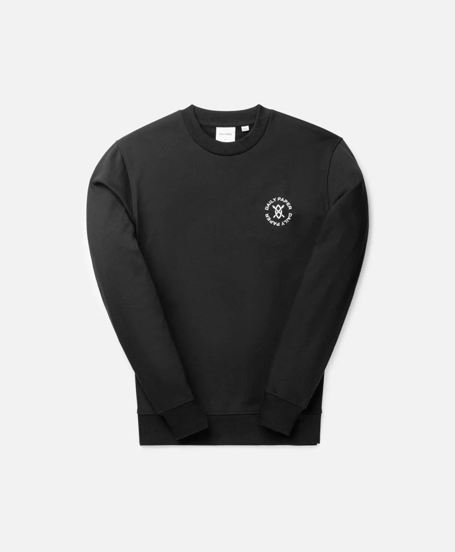 Daily Paper Hoodies & Sweaters | Black Circle Sweater