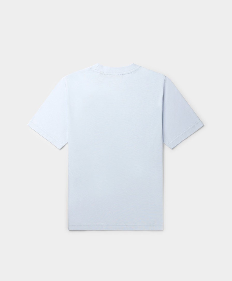 Daily Paper T-Shirts | Halogen Blue Diverse Logo T-Shirt