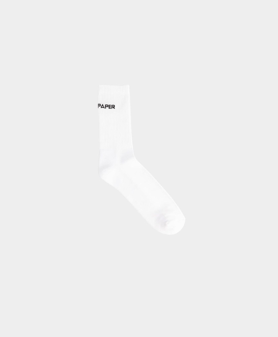 Daily Paper Socks | White Black Etype Socks