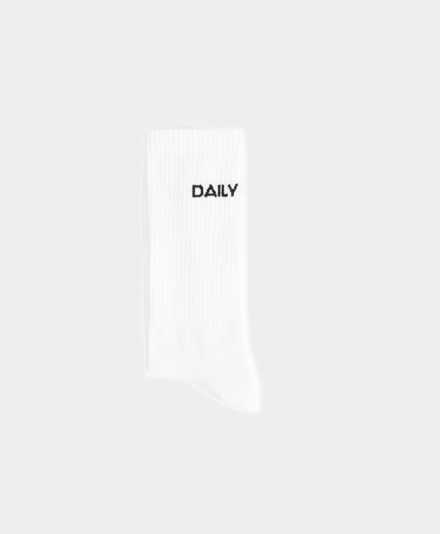 Daily Paper Socks | White Black Etype Socks