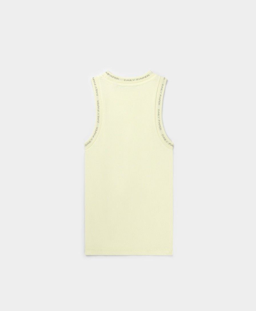 Daily Paper Tops | Icing Yellow Erib Tanktop