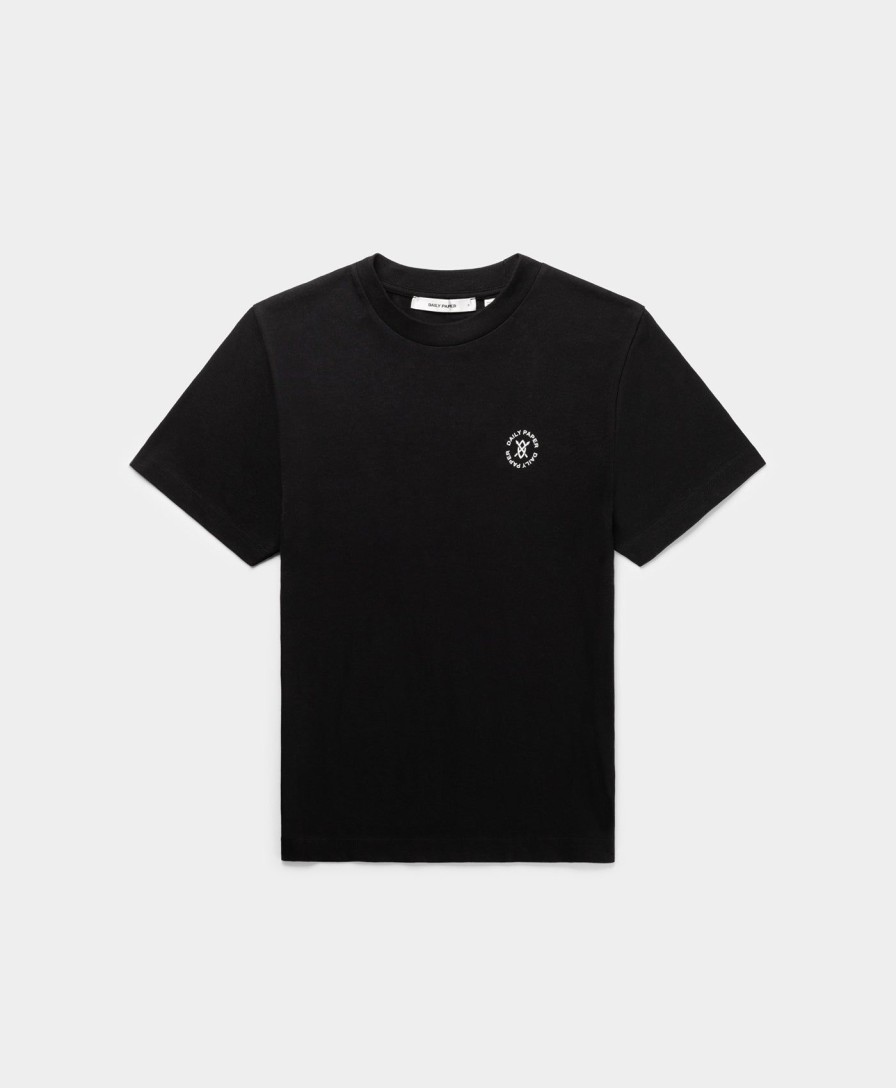 Daily Paper T-Shirts | Black Esy Circle T-Shirt