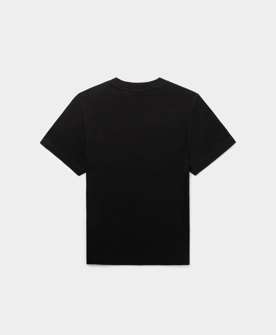 Daily Paper T-Shirts | Black Esy Circle T-Shirt