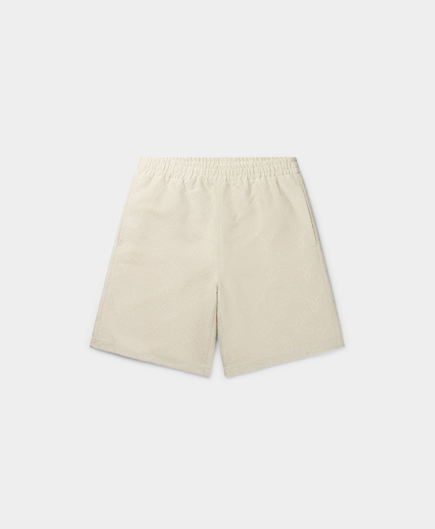 Daily Paper Shorts | Off White Shakir Shield Boucle Short