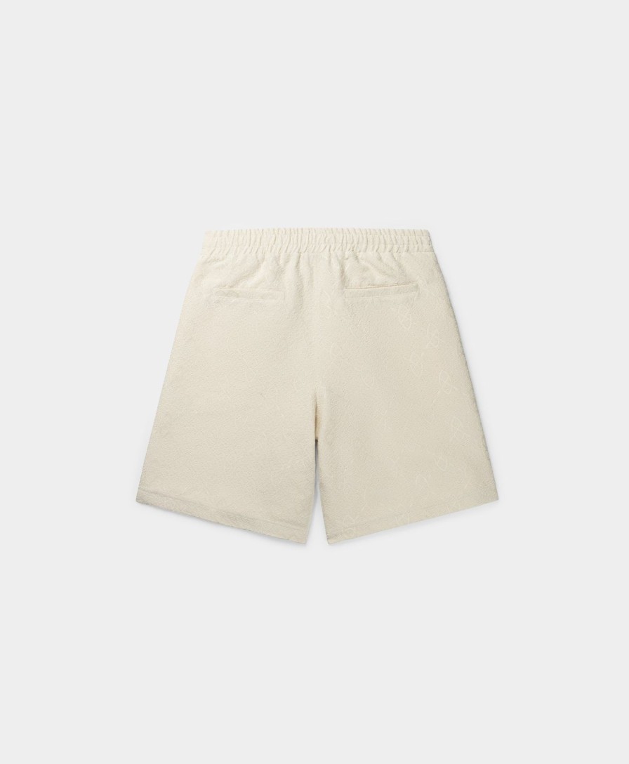 Daily Paper Shorts | Off White Shakir Shield Boucle Short