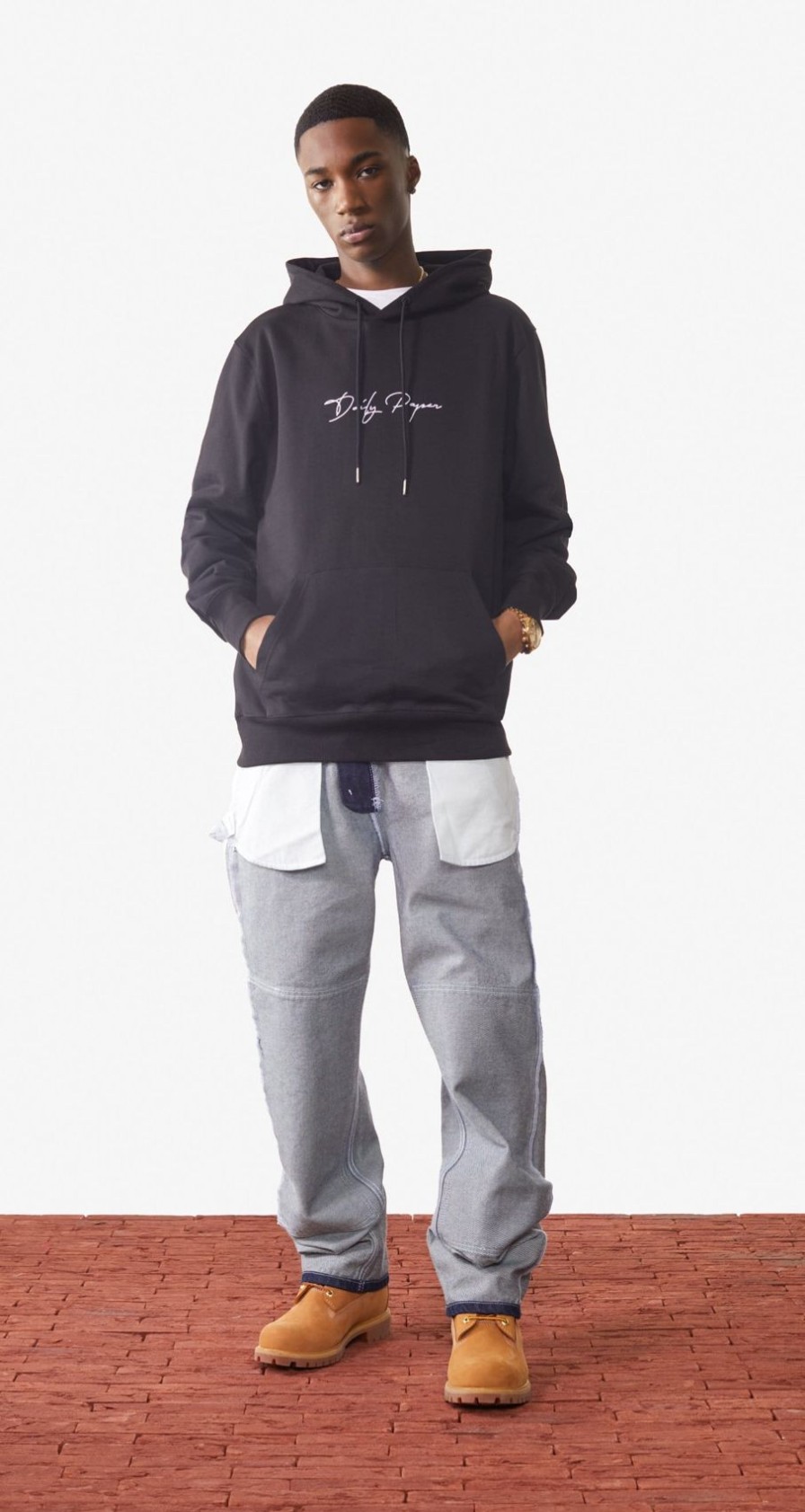 Daily Paper Hoodies & Sweaters | Black Escript Hoody